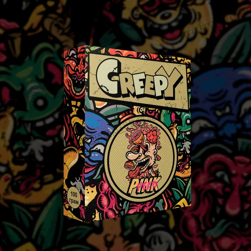 Табак Creepy (Крипи) - PinkHead (Клубника, Малина, Грейпфрут) 100г