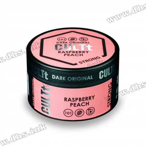 Табак CULTt (Культ) Strong - DS101 Raspberry Peach (Малина, Персик) 100г