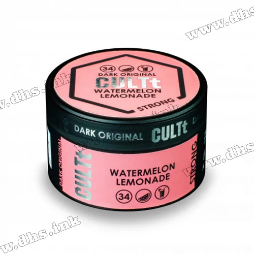 Табак CULTt (Культ) Strong - DS34 Watermelon Lemonade (Арбузный Лимонад) 20г