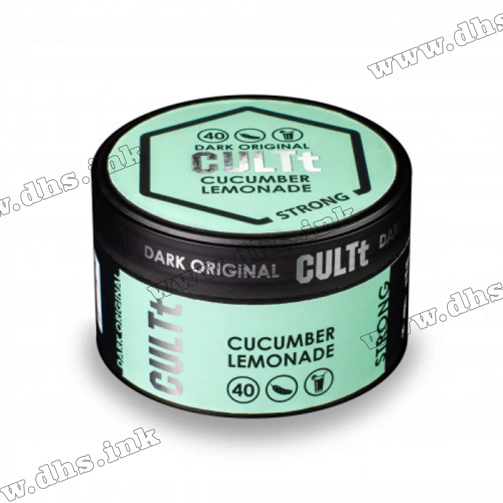 Табак CULTt (Культ) Strong - DS40 Cucumber Lemonade (Огуречный Лимонад) 20г