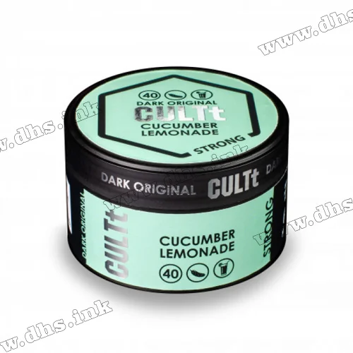 Табак CULTt (Культ) Strong - DS40 Cucumber Lemonade (Огуречный Лимонад) 20г