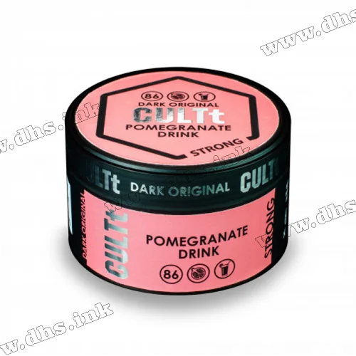 Табак CULTt (Культ) Strong - DS86 Pomegranate Drink (Гранатовый Напиток) 20г