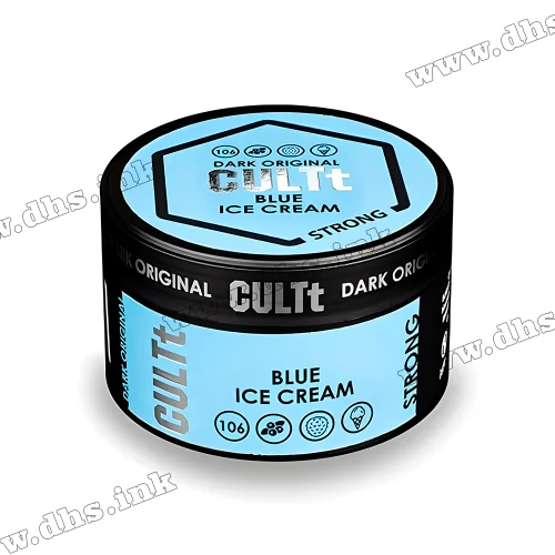 Табак CULTt (Культ) Strong - DS106 Blue Ice Cream (Черника, Личи, Мороженое) 20г