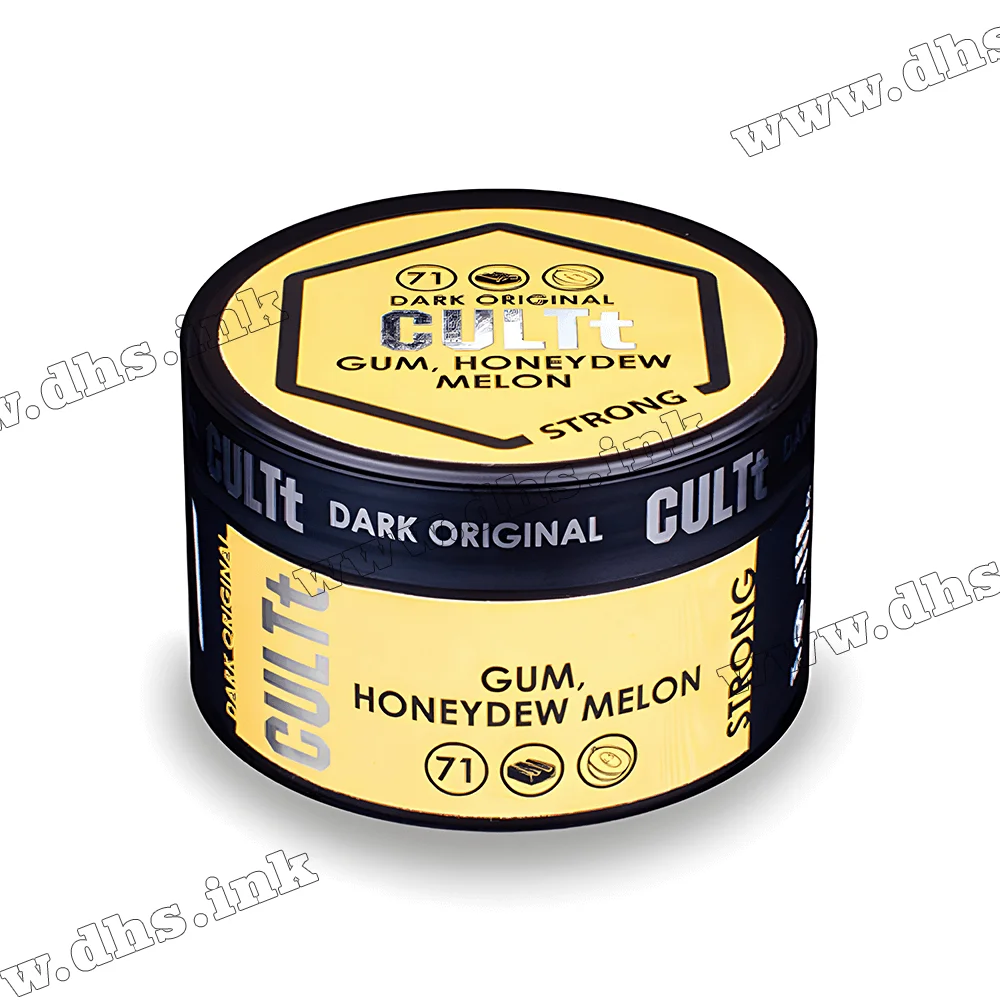 Табак CULTt (Культ) Strong - DS71 Gum Honeydew Melon (Медовая Дыня, Жвачка) 20г