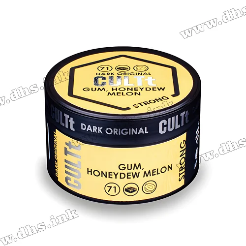Табак CULTt (Культ) Strong - DS71 Gum Honeydew Melon (Медовая Дыня, Жвачка) 20г