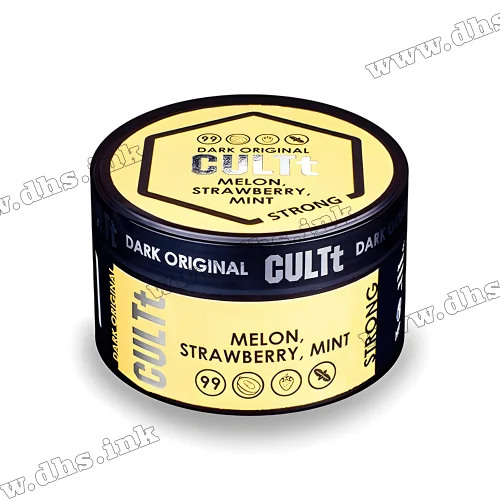 Табак CULTt (Культ) Strong - DS99 Melon Strawberry Mint (Дыня, Клубника, Мята) 100г