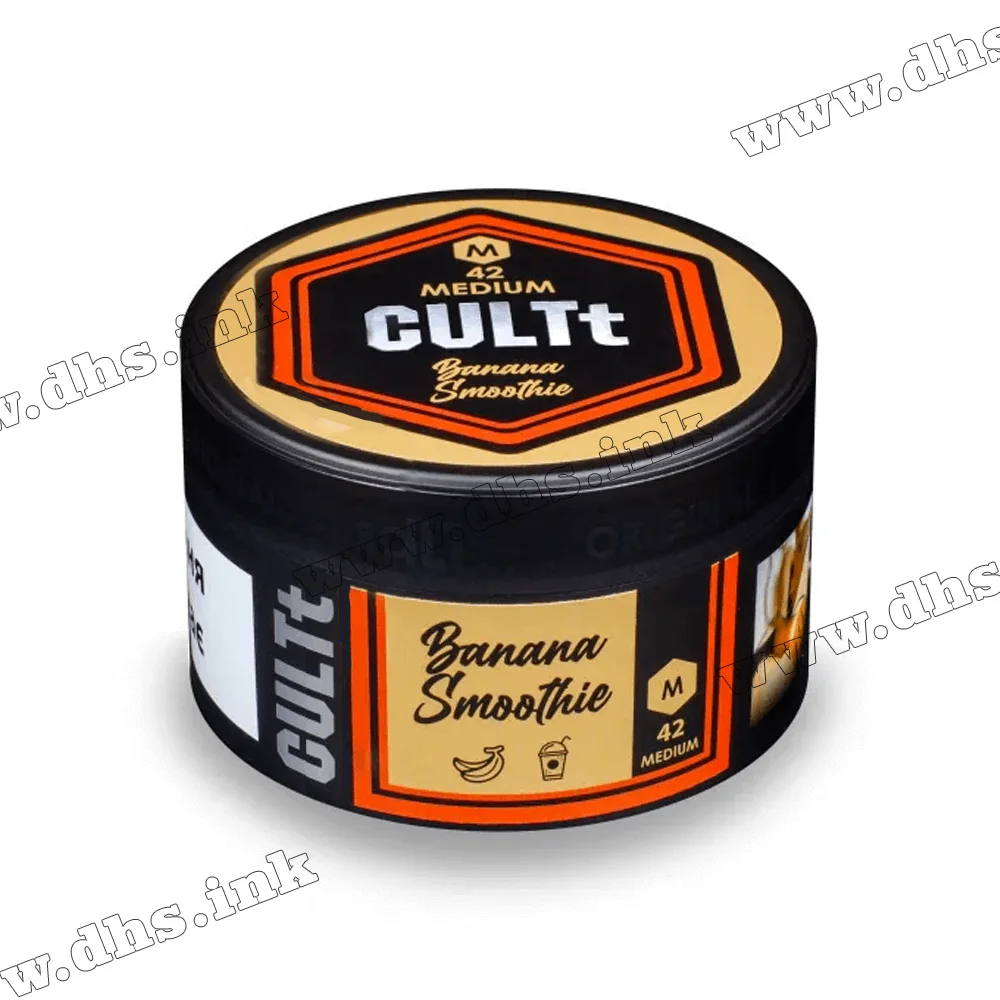 Табак CULTt (Культ) Medium - М42 (Банановый Смузи) 100г