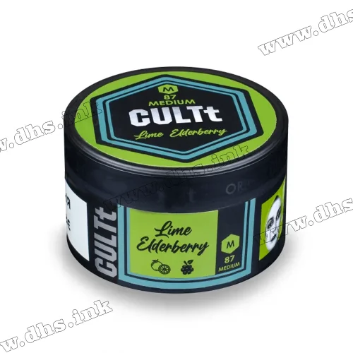 Табак CULTt (Культ) Medium - М87 (Лайм, Бузина) 100г