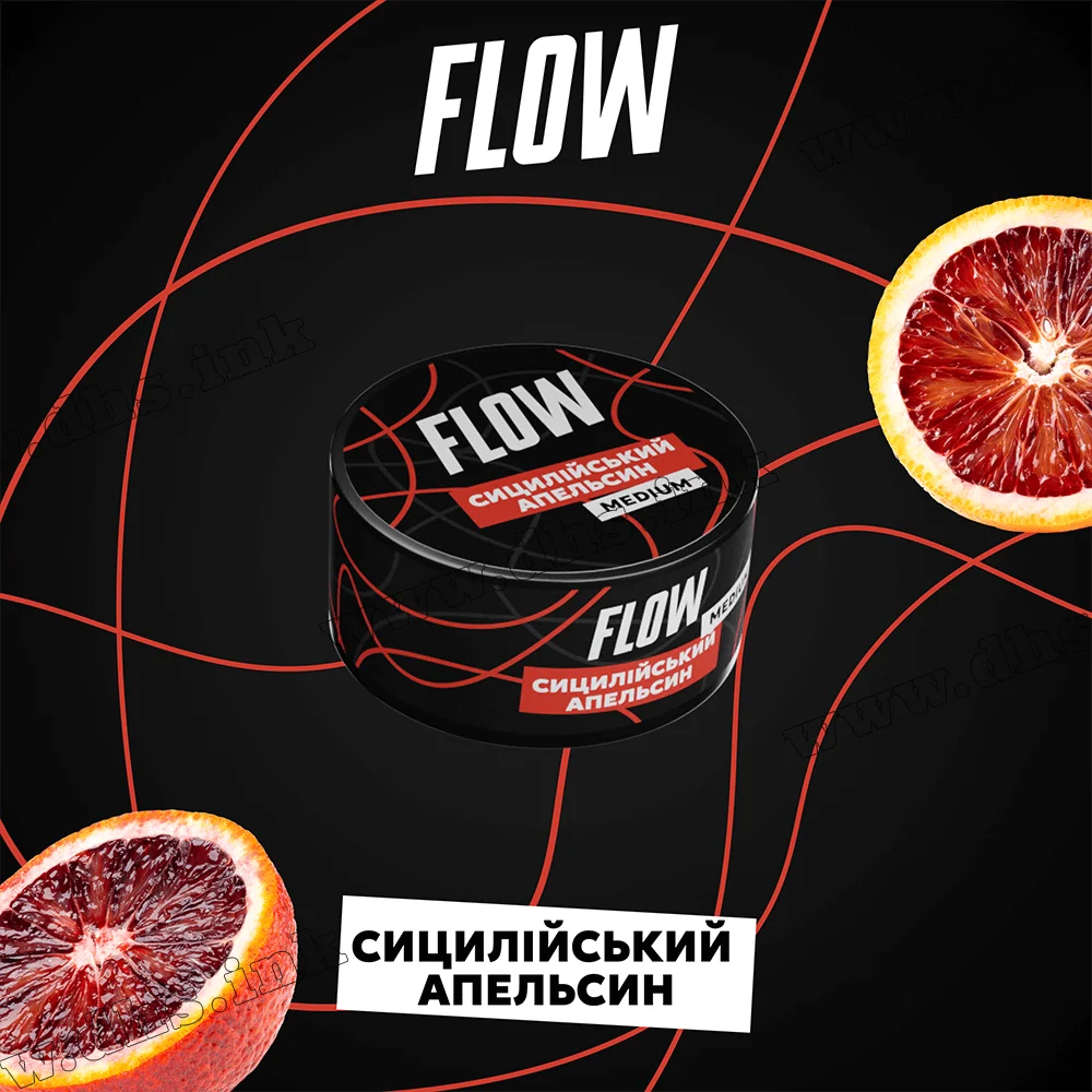 Табак Flow (Флоу) - Сицилийский Апельсин 100г