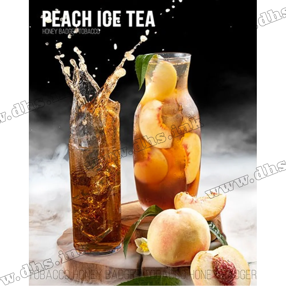 Табак Honey Badger (Хани Баджер) Mild Line - Peach iced tea (Холодный чай с персиком) 50г