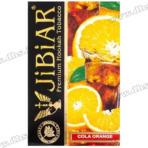 Табак Jibiar (Джибиар) - Cola Orange (Кола, Апельсин) 50г