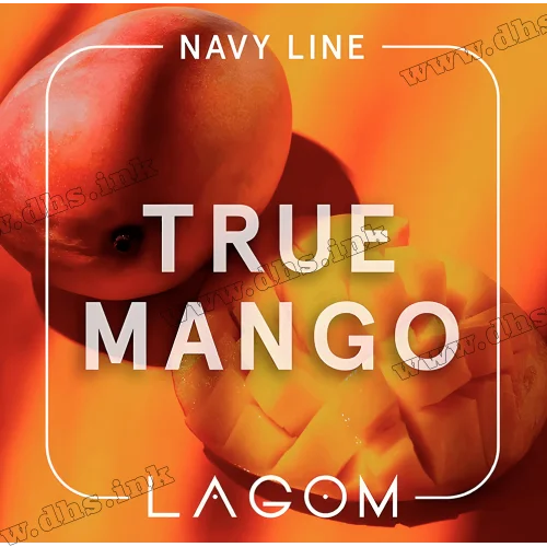 Табак Lagom (Лагом) Navy Line - True Mango (Тропический Манго) 40г