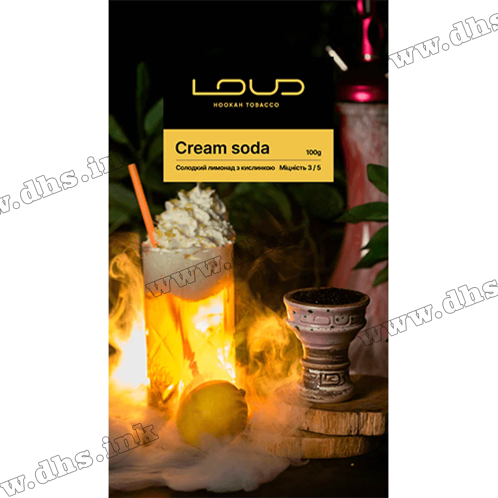 Табак Loud (Лауд) - Cream Soda (Лимонад) 100г