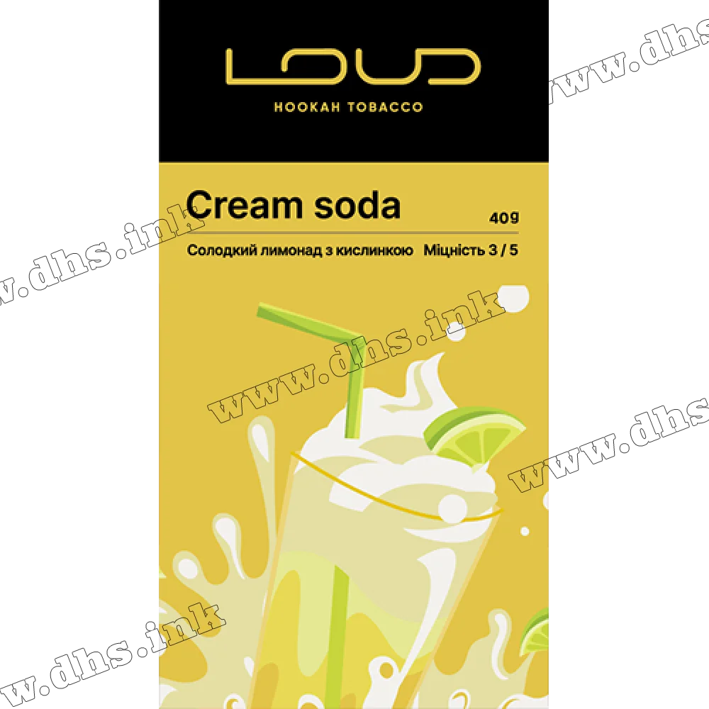Табак Loud (Лауд) - Cream Soda (Лимонад) 40г