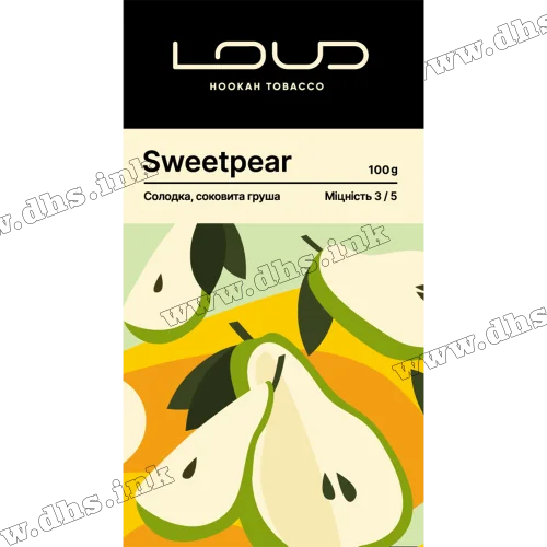 Табак Loud (Лауд) - Sweetpear (Груша) 100г