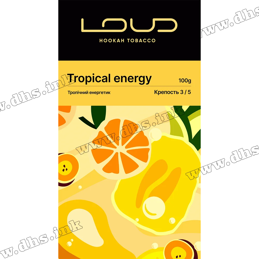 Табак Loud (Лауд) - Tropical Energy (Тропический Энергетик) 100г