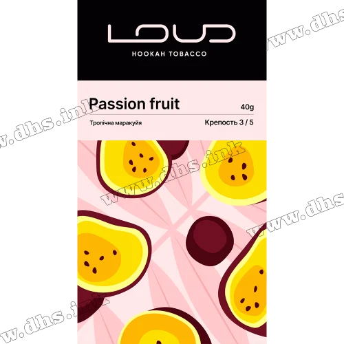 Табак Loud (Лауд) - Passion Fruit (Тропическая Маракуйя) 40г