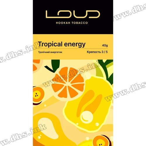 Табак Loud (Лауд) - Tropical Energy (Тропический Энергетик) 40г