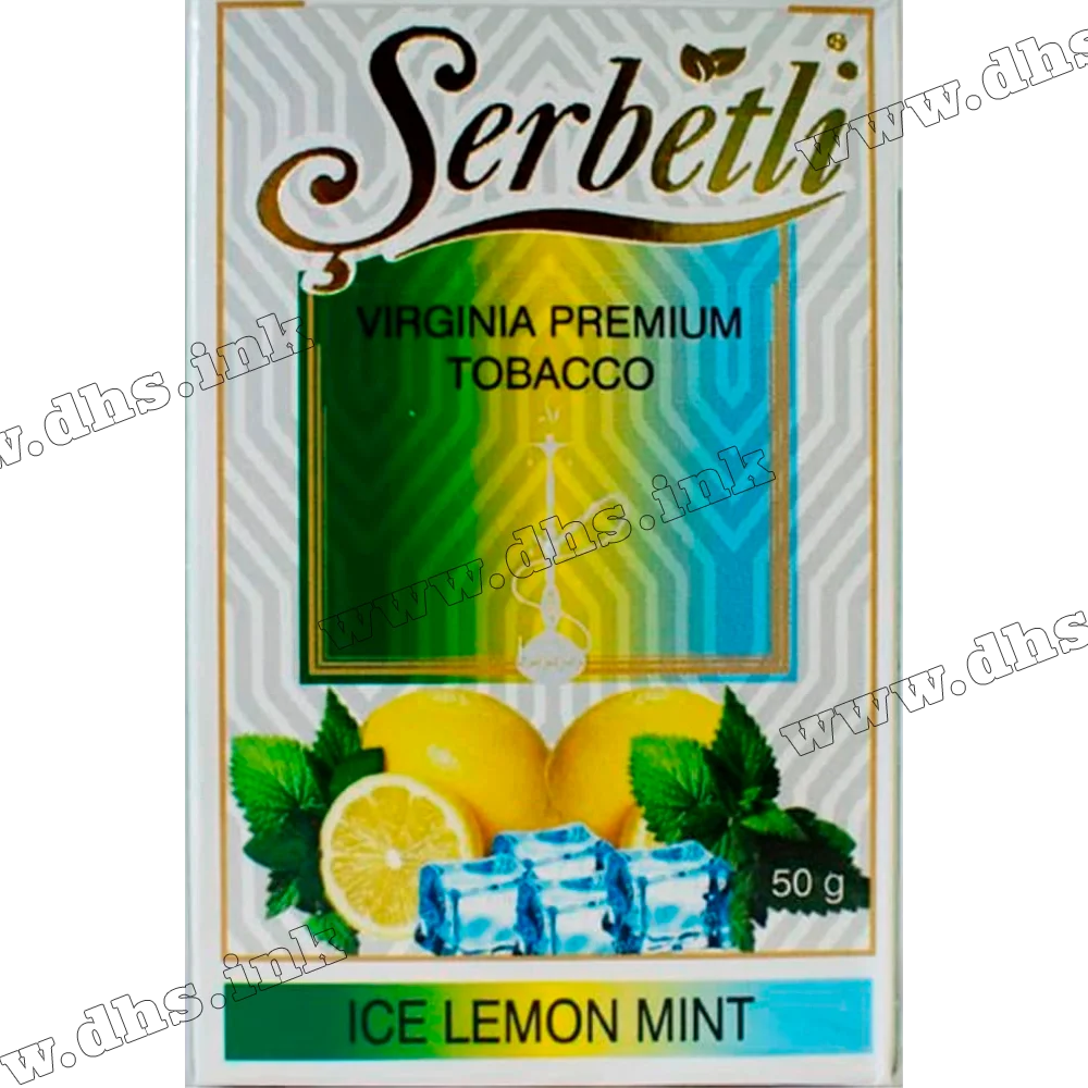 Табак Serbetli (Щербетли) - Ice lemon mint (Лед Лимон Мята) 50г