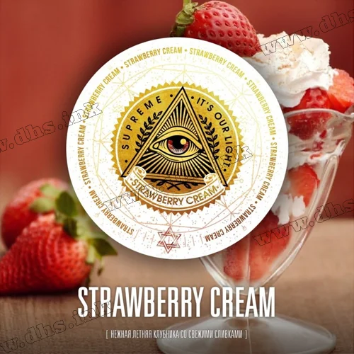 Табак Supreme (Суприм) - Strawberry Cream (Клубника, Сливки) 25г