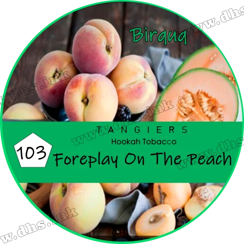 Табак Tangiers (Танжирс) birquq - Foreplay on the peach Персик, дыня 50г