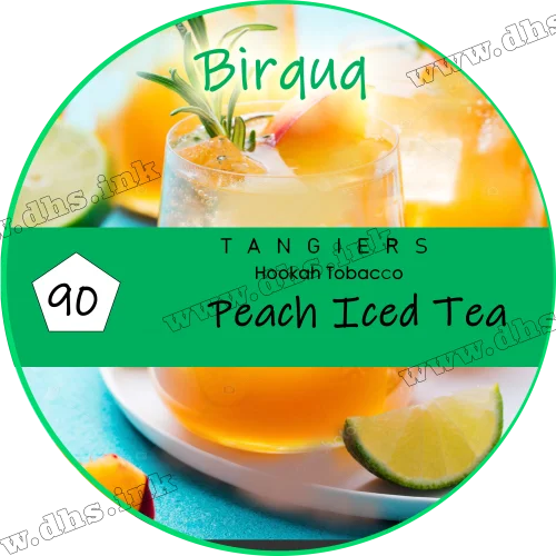 Табак Tangiers (Танжирс) birquq - Peach Iced Tea Лед, персик, чай 50г