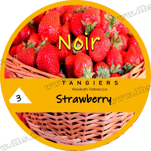 Табак Tangiers (Танжирс) noir - Strawberry Клубника 250г