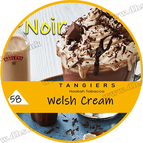 Табак Tangiers (Танжирс) noir - Welsh Cream Уэльские Сливки 250г