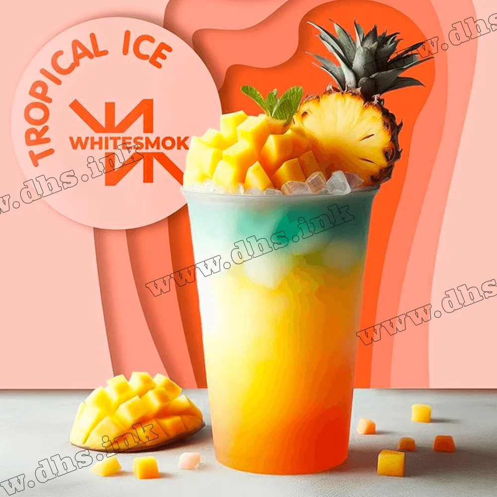 Табак Whitesmok (Вайт Смок) - Tropicano Ice (Лимонад, Манго, Ананас, Лед) 50г