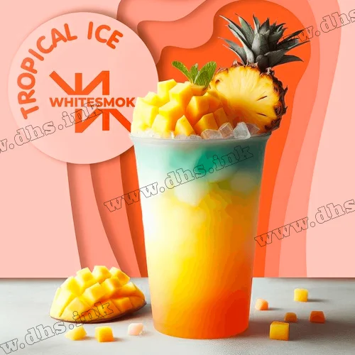 Табак Whitesmok (Вайт Смок) - Tropicano Ice (Лимонад, Манго, Ананас, Лед) 50г