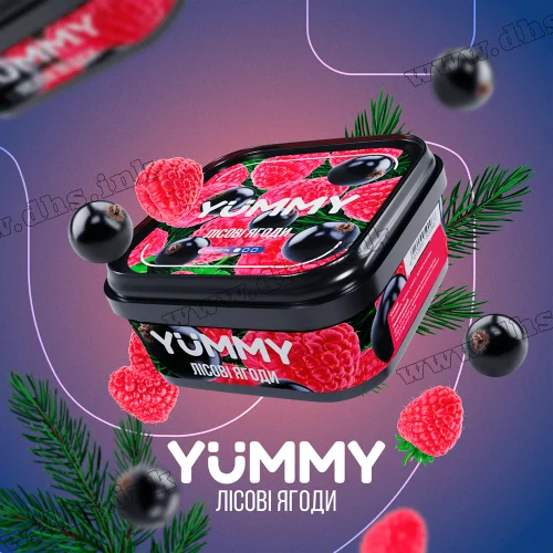 Табак Yummy (Ямми) - Лесные Ягоды (Малина, Черная смородина, Хвоя) 250г