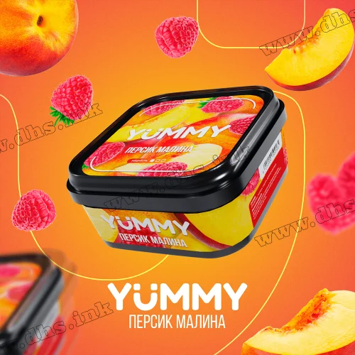 Табак Yummy (Ямми) - Персик, Малина 250г