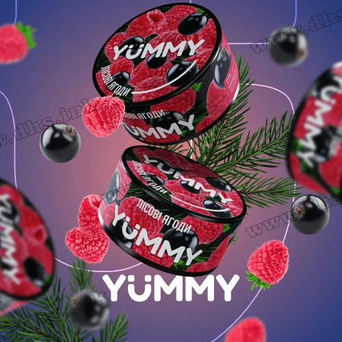 Табак Yummy (Ямми) - Лесные Ягоды (Малина, Черная смородина, Хвоя) 100г